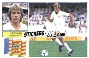 Sticker Idígoras - Liga Spagnola 1982-1983
 - Colecciones ESTE