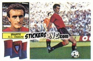 Sticker Iriarte - Liga Spagnola 1982-1983
 n. 204 - Colecciones ESTE