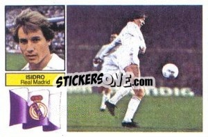 Sticker Isidro - Liga Spagnola 1982-1983
 n. 172 - Colecciones ESTE