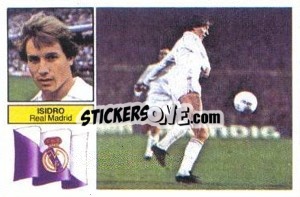 Cromo Isidro - Liga Spagnola 1982-1983
 - Colecciones ESTE