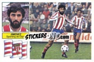 Sticker Jiménez - Liga Spagnola 1982-1983
 - Colecciones ESTE