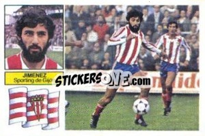 Sticker Jiménez - Liga Spagnola 1982-1983
 n. 99 - Colecciones ESTE