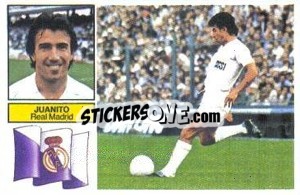 Sticker Juanito - Liga Spagnola 1982-1983
 - Colecciones ESTE