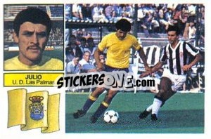 Sticker Julio - Liga Spagnola 1982-1983
 - Colecciones ESTE