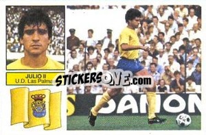 Sticker Julio II - Liga Spagnola 1982-1983
 - Colecciones ESTE