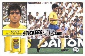 Sticker Julio II - Liga Spagnola 1982-1983
 n. 123 - Colecciones ESTE