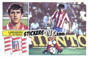 Cromo Landáburu - Liga Spagnola 1982-1983
 - Colecciones ESTE