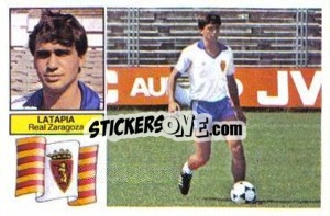 Sticker Latapia - Liga Spagnola 1982-1983
 - Colecciones ESTE