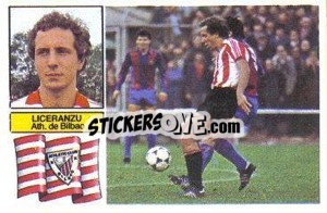 Sticker Liceranzu - Liga Spagnola 1982-1983
 - Colecciones ESTE