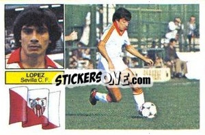 Sticker López - Liga Spagnola 1982-1983
 - Colecciones ESTE