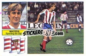 Cromo Maceda - Liga Spagnola 1982-1983
 - Colecciones ESTE
