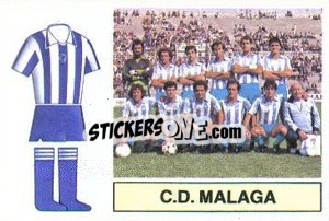 Sticker Málaga - Liga Spagnola 1982-1983
 - Colecciones ESTE
