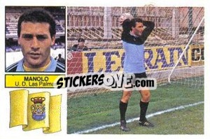 Sticker Manolo - Liga Spagnola 1982-1983
 - Colecciones ESTE