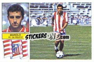 Sticker Manolo - Liga Spagnola 1982-1983
 - Colecciones ESTE