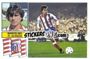 Sticker Marcelino - Liga Spagnola 1982-1983
 - Colecciones ESTE