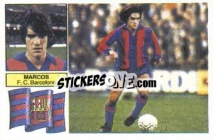 Cromo Marcos - Liga Spagnola 1982-1983
 - Colecciones ESTE