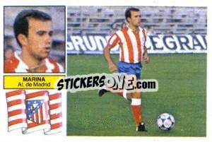 Cromo Marina - Liga Spagnola 1982-1983
 - Colecciones ESTE