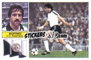 Sticker Martínez - Liga Spagnola 1982-1983
 n. F25b - Colecciones ESTE