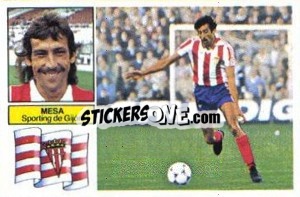 Cromo Mesa - Liga Spagnola 1982-1983
 - Colecciones ESTE