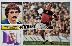 Sticker Miguel Ángel - Liga Spagnola 1982-1983
 - Colecciones ESTE