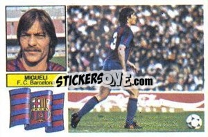 Sticker Migueli - Liga Spagnola 1982-1983
 - Colecciones ESTE