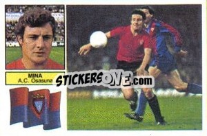 Sticker Mina - Liga Spagnola 1982-1983
 - Colecciones ESTE