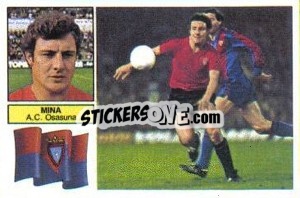 Sticker Mina - Liga Spagnola 1982-1983
 n. 200 - Colecciones ESTE