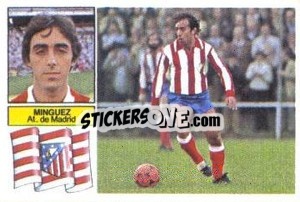 Sticker Minguez - Liga Spagnola 1982-1983
 - Colecciones ESTE