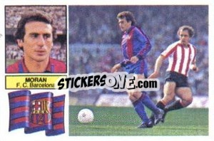Cromo Morán - Liga Spagnola 1982-1983
 - Colecciones ESTE