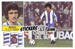 Sticker Murua - Liga Spagnola 1982-1983
 - Colecciones ESTE