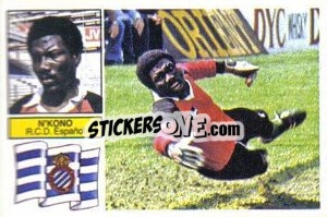 Cromo N’Kono - Liga Spagnola 1982-1983
 n. 75 - Colecciones ESTE