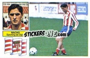 Sticker Nacho - Liga Spagnola 1982-1983
 - Colecciones ESTE