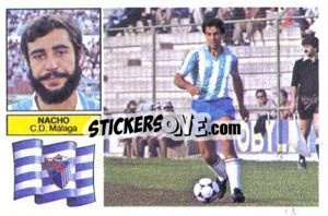 Sticker Nacho - Liga Spagnola 1982-1983
 - Colecciones ESTE