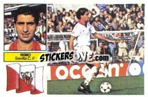 Sticker Nimo - Liga Spagnola 1982-1983
 n. 254 - Colecciones ESTE