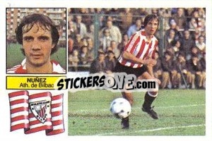 Cromo Núñez - Liga Spagnola 1982-1983
 - Colecciones ESTE