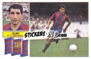 Sticker Olmo - Liga Spagnola 1982-1983
 - Colecciones ESTE
