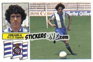 Sticker Orejuela - Liga Spagnola 1982-1983
 - Colecciones ESTE