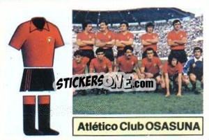 Sticker Osasuna - Liga Spagnola 1982-1983
 - Colecciones ESTE