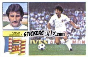 Sticker Pablo - Liga Spagnola 1982-1983
 - Colecciones ESTE
