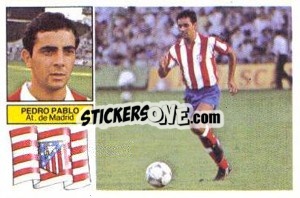 Cromo Pedro Pablo - Liga Spagnola 1982-1983
 - Colecciones ESTE
