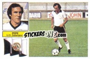 Cromo Pepe - Liga Spagnola 1982-1983
 - Colecciones ESTE