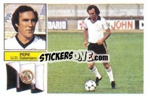 Sticker Pepe - Liga Spagnola 1982-1983
 n. 224 - Colecciones ESTE