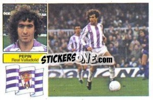 Cromo Pepín - Liga Spagnola 1982-1983
 - Colecciones ESTE