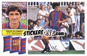 Sticker Pichi Alonso - Liga Spagnola 1982-1983
 - Colecciones ESTE