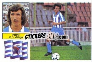 Sticker Popo - Liga Spagnola 1982-1983
 n. 180 - Colecciones ESTE