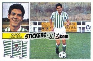 Sticker Quico - Liga Spagnola 1982-1983
 - Colecciones ESTE