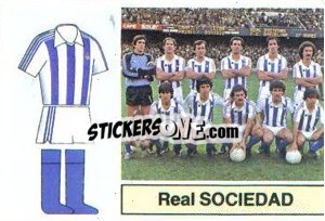Figurina Real Sociedad - Liga Spagnola 1982-1983
 n. AL15 - Colecciones ESTE