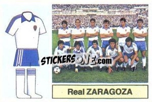 Cromo Real Zaragoza - Liga Spagnola 1982-1983
 - Colecciones ESTE