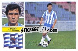 Cromo Recio - Liga Spagnola 1982-1983
 - Colecciones ESTE