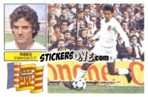 Cromo Ribes - Liga Spagnola 1982-1983
 - Colecciones ESTE